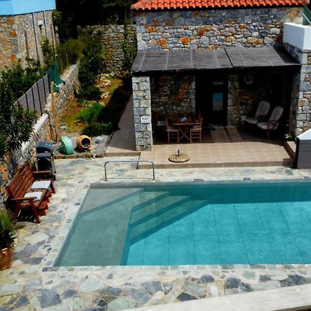 Villa Mavri Ruhige Private Pool Villa, Meerblick Agia Paraskevi  Екстер'єр фото