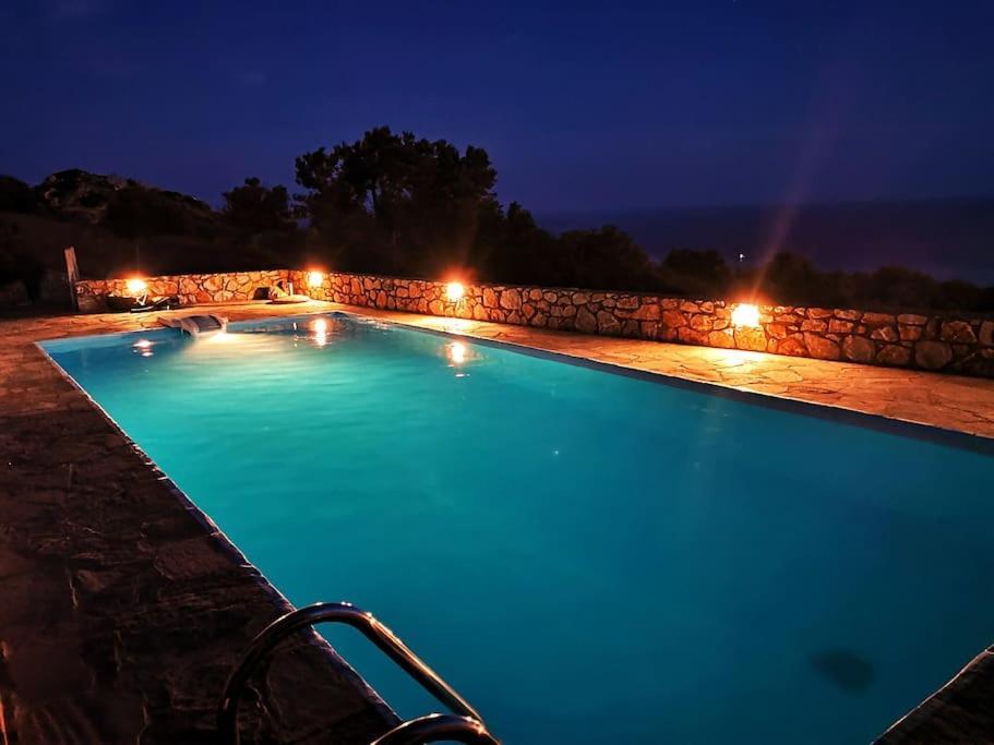 Villa Mavri Ruhige Private Pool Villa, Meerblick Agia Paraskevi  Екстер'єр фото