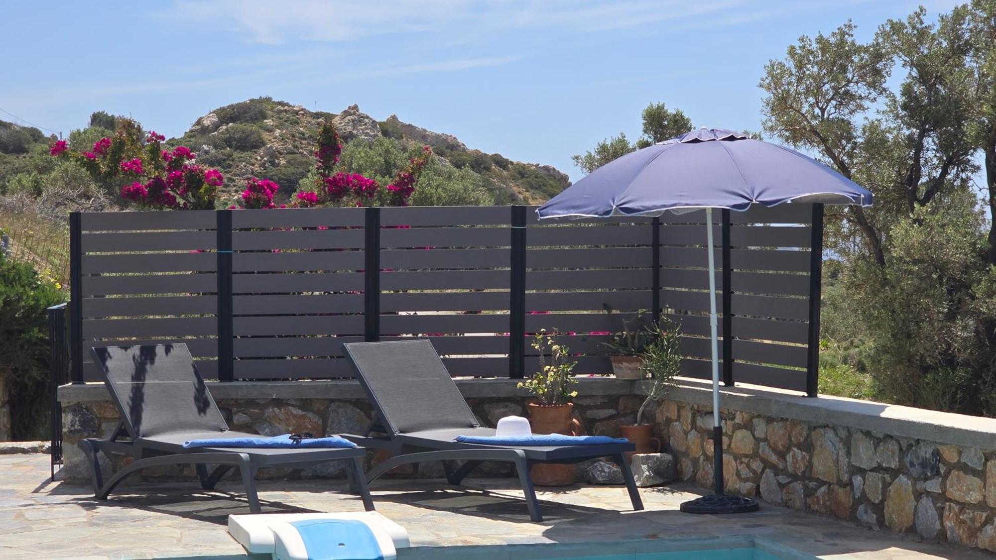 Villa Mavri Ruhige Private Pool Villa, Meerblick Agia Paraskevi  Екстер'єр фото