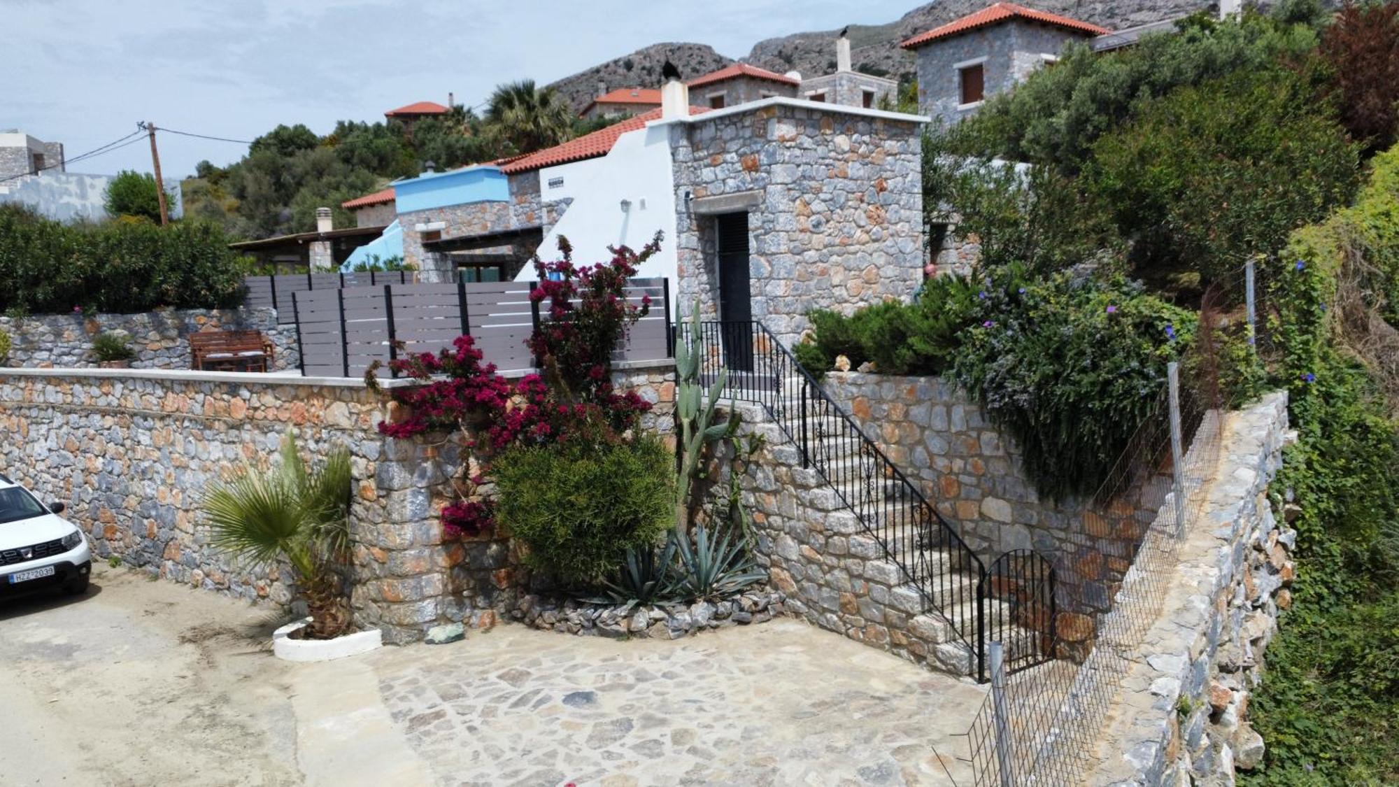 Villa Mavri Ruhige Private Pool Villa, Meerblick Agia Paraskevi  Екстер'єр фото