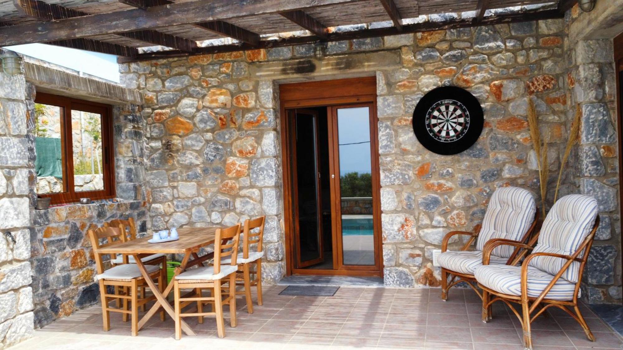 Villa Mavri Ruhige Private Pool Villa, Meerblick Agia Paraskevi  Номер фото